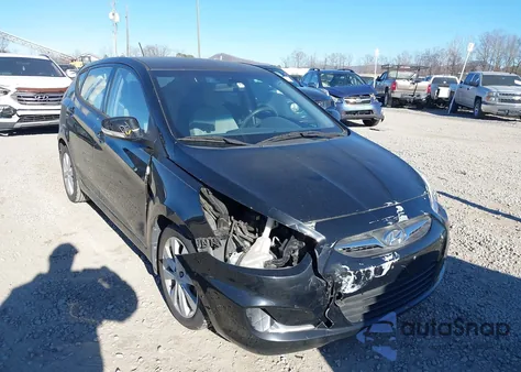 2014 Hyundai Accent Se из США, поврежденный, VIN KMHCU5AE9EU153139